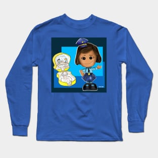 Officer Giggle McDimples Long Sleeve T-Shirt